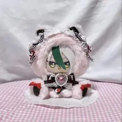 感謝SALEハンドメイド おすわりぬい服 推し活 桃色 茶色 赤色 d545