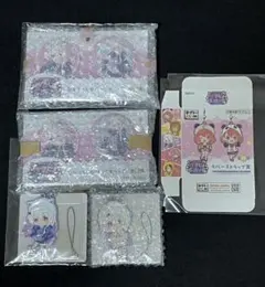 げまじょお泊まり会 椎名唯華 缶バッジセット　ラバーストラップ　4点　にじさんじ