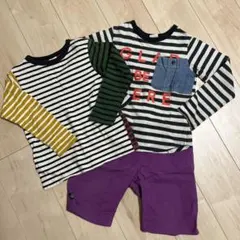 BREEZE トップス×2 ハーフパンツセット