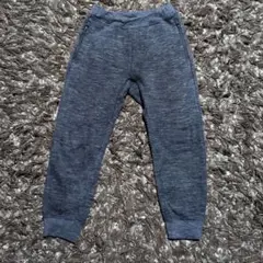 ユニクロ　ジョガーパンツグレー スウェットパンツ サイドポケット付き130