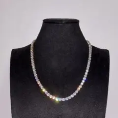 ✨高品質✨テニスマイアミネックレス5mm60cm ゴールド