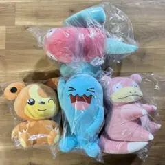 ポケットモンスター ぬいぐるみ ポリゴン ヤドン ヒメグマ ソーナンス 4個