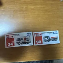 トミカ No.34 いすゞ エルフ No.90 UDトラックス クオン 2台セッ