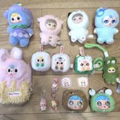 美品⭐️BabyThree&samuelぬいぐるみ13点セット　キーホルダー目印