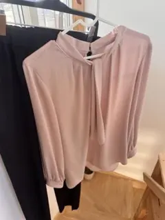 【2点セット】NOLLEY'S S リボン付き長袖ブラウス 38