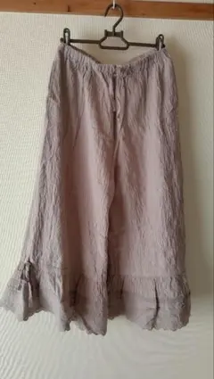 【Samansa Mos2】レース付きペチパンツ