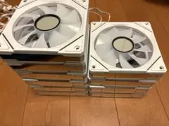 AsiaHorse ARGB PC ファン 白 計10枚(吸気4、排気6)