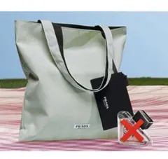 p*)様 PRADA BEAUTY トートバッグ ポーチ付き ピンク➕リバーシブ