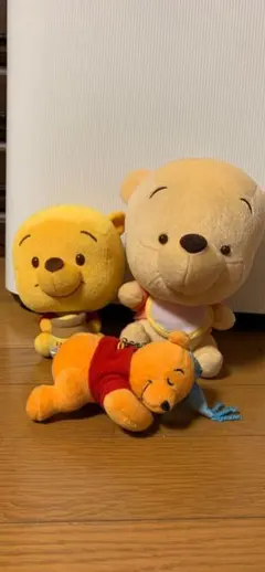 プーさん ぬいぐるみ 3点セット