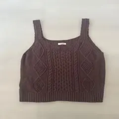 COLZA ニットビスチェ