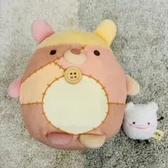 レア品 ツギハギ工場のふしぎなコ すみっコぐらし しろくまのぬいぐるみ わた付き