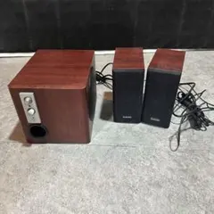 ELECOM MS-85CH スピーカー 2.1チャンネル　ジャンク品のサムネイル