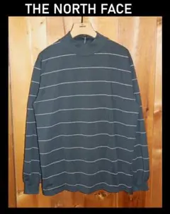 新品 ノースフェイス PL フィールド ストライプド モックネック (M)Ⓗ
