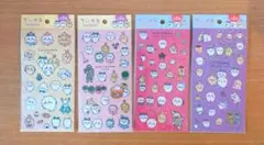 ☆新品☆ちいかわ　キラキラシール　キラキラシール2 4枚セット