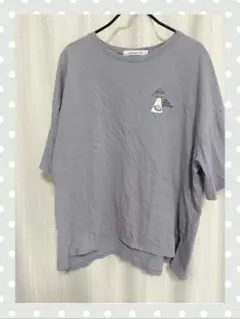 【as know as】　半袖　Tシャツ　宇宙柄　コットン100% フリーサイズのサムネイル