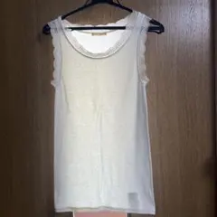 relacher レース使いタンクトップ ホワイトのサムネイル