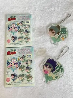 忍たま乱太郎 デコうちわキーチェーン 中在家長次 七松小平太