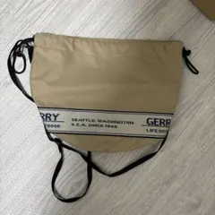 GERRY ショルダーバッグ ベージュ　巾着のサムネイル