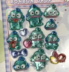 ボンボンドロップ　ハンギョドン　はぴだんぶい　サンリオ　3シート分　１０