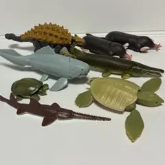 あそべる生物フィギュア シリーズ　8体セットのサムネイル