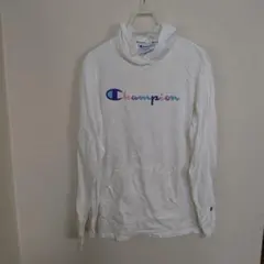 人気✨Champion【M】チャピオン フード付きパーカー ホワイトのサムネイル