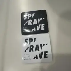 SPRAVE ステッカー 2枚セット　スプレイブ