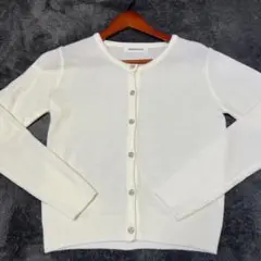 美品　MISCH MASCH カーディガン　サイズM ホワイト