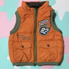PAPP ダウン中綿ベスト リバーシブルのサムネイル