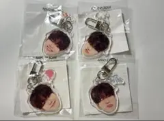 treasure ジェヒョク カプセルトイ 顔アクキー 喜怒哀楽 コンプリート