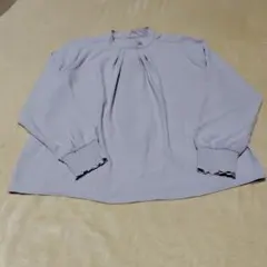 ROPE'PICNIC 薄紫 タイ付き2WAYブラウス