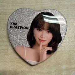 LE SSERAFIM 東京ドーム 缶バッジ ハート チェゥオン