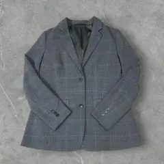 グレンチェック テーラードジャケット
