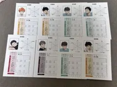 ハイキュー アニメイト 特典 8枚セット