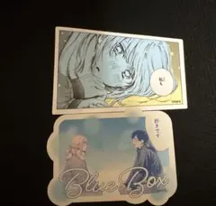 アオのハコ ステッカー 2枚セット