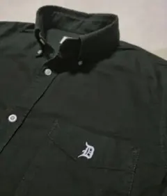 The Duffer of St. George シャツ ダークグリーン　リブ袖のサムネイル