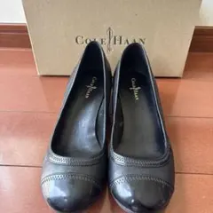 Cole Haan ブラック ウェッジヒール ラウンドトゥ 23.5cmのサムネイル