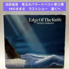 浜田省吾〜EDGE OF THE KNIFE 初回限定ブックレット付