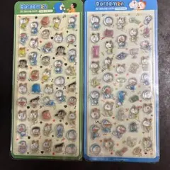 韓国限定 ドラえもん 3Dクリスタルステッカー 立体シール 2枚セット