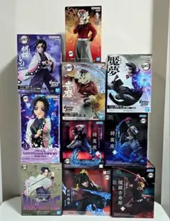 鬼滅の刃　プライズフィギア　10点セット　まとめ売り！