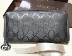【現在最終値下】【GUCCI】 長財布 GG柄 インプリメ※値下希望相談します