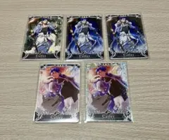 FGO AC アーケード クー・フーリン キャスター 5枚セット フェイタル有り