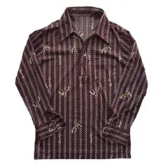 【冬季限定価格】　70s 長袖シャツ　ボタンダウン　ビンテージ　アメリカ古着