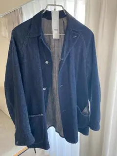 【24SS】＜COMOLI＞ デニムワークジャケット(DEEP BLUE/2)