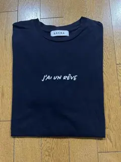 SACRA J'Ai un RÊVE ロゴ Tシャツ ネイビーのサムネイル
