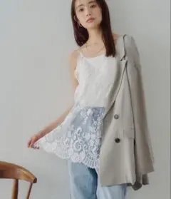 【Noka】ヴィンテージレースキャミチュニックのサムネイル