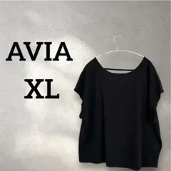 AVIA 【XL】 半袖 Tシャツ ブラック