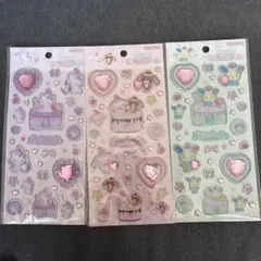 サンリオ キラキラジュエルシール シュガーバニーズ チャーミーキティ ウサハナ