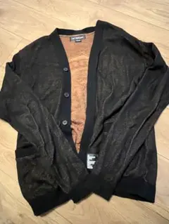 Soft machine モヘアニットカーディガン　ブラック　サイズM Soft machine モヘアニットカーディガン ブラック サイズM