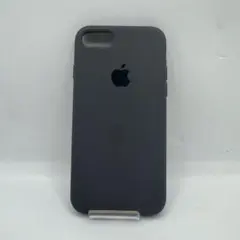 iPhone7 8 SE2 ミッドナイト風 グレー シリコン素材 ソフト 非純正