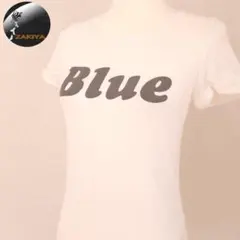 BURBERRY BLUE LABEL　Tシャツ　フロントロゴ　白　38